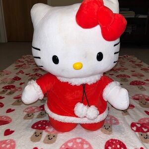 Hello Kitty Red and White Plush Toy